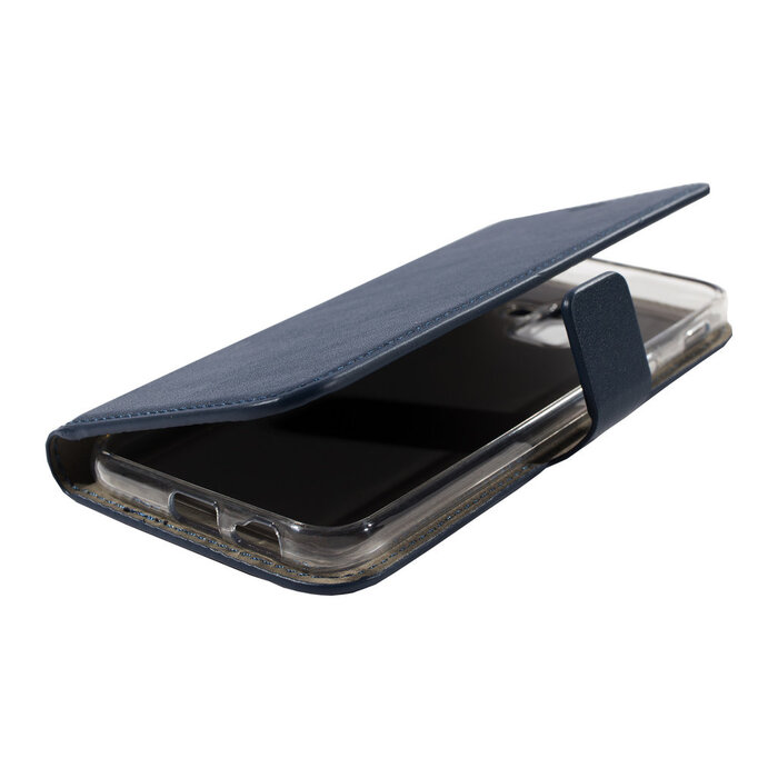 Mobiparts Mobiparts Classic Wallet Case voor Samsung Galaxy A6 (2018) - Blauw - Portemonnee Hoesje