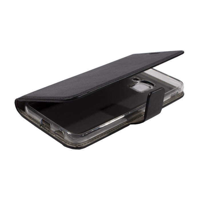 Mobiparts Mobiparts Classic Wallet Case voor Samsung Galaxy J6 (2018) - Hoesje met pasjeshouder - Zwart