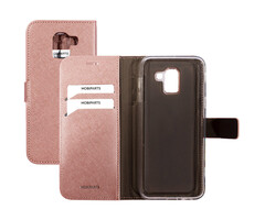 Mobiparts Mobiparts Saffiano Wallet Case Samsung Galaxy J6 (2018) Pink