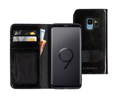 Mobiparts Mobiparts Excellent Wallet Case 2.0 Samsung Galaxy S9 Jade Black