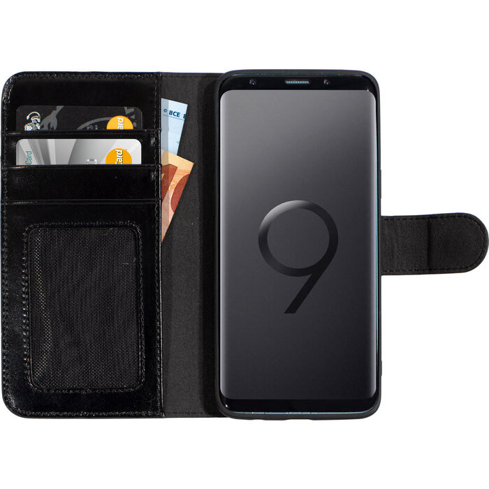 Mobiparts Mobiparts Excellent Wallet Case 2.0 Samsung Galaxy S9 Jade Black