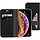 Mobiparts Classic Wallet Case voor iPhone X / XS - Zwart - Kunstleer met Pasjeshouder