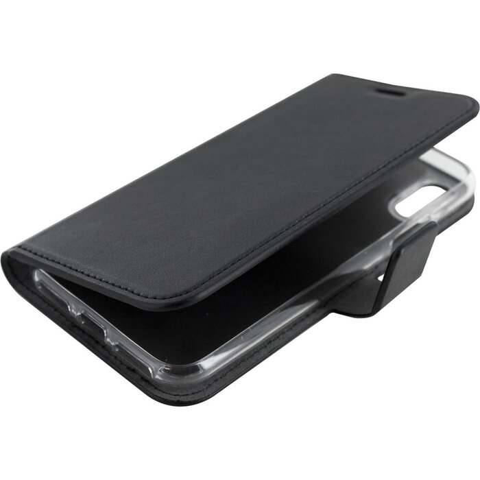 Mobiparts Mobiparts Classic Wallet Case voor iPhone X / XS - Zwart - Kunstleer met Pasjeshouder