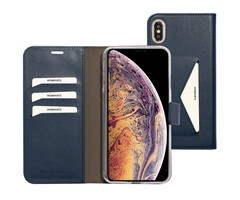Mobiparts Mobiparts Classic Wallet Case voor iPhone XS Max - Blauw