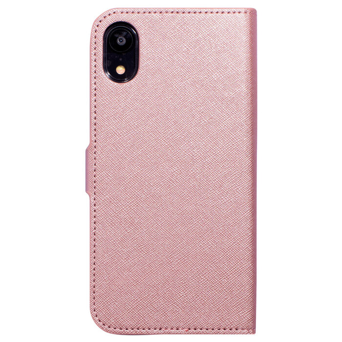Mobiparts Mobiparts Saffiano Wallet Case iPhone XR - Roze