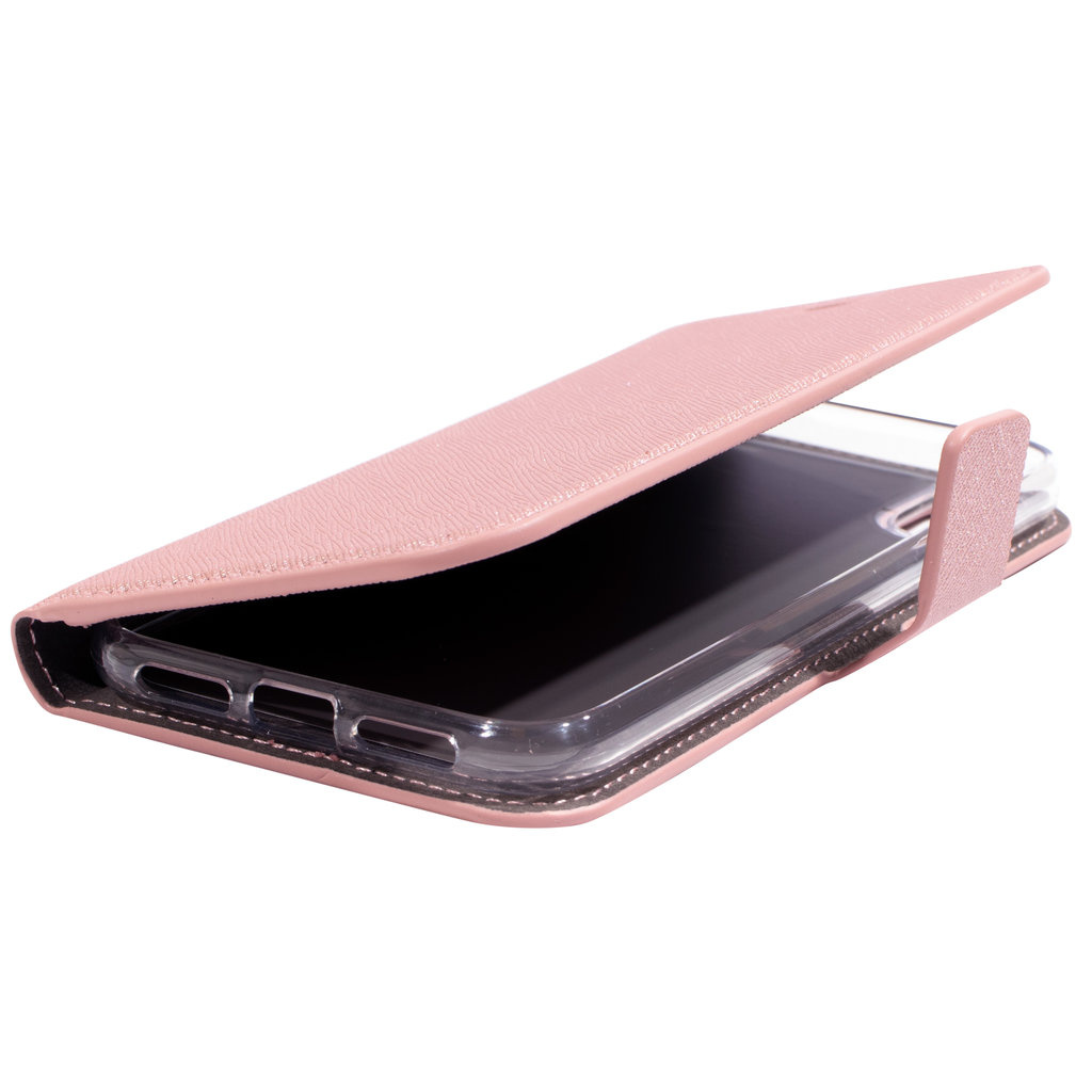 Mobiparts Mobiparts Saffiano Wallet Case iPhone XR - Roze