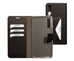 Mobiparts Mobiparts Classic Wallet Case Samsung Galaxy A7 (2018) Black