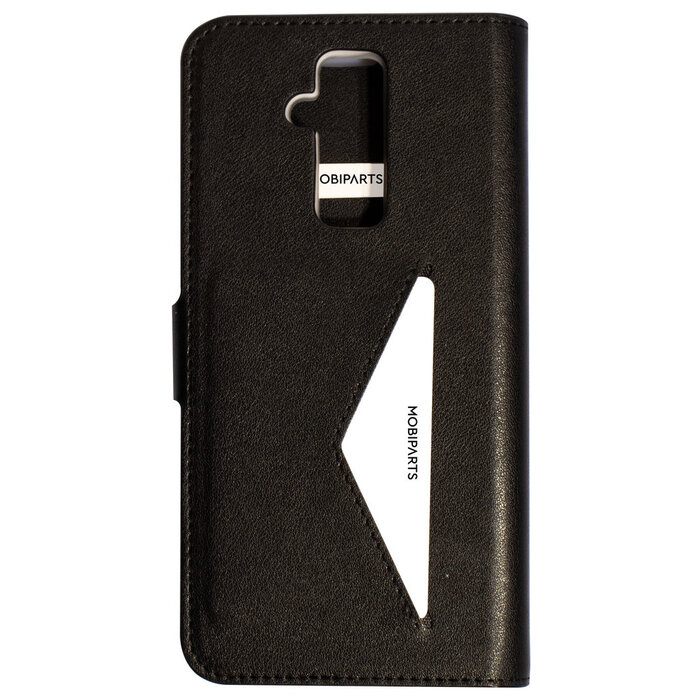 Mobiparts Mobiparts Classic Wallet Case voor Huawei Mate 20 Lite - Zwart met pasjeshouder