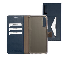 Mobiparts Mobiparts Classic Wallet Case voor Samsung Galaxy A7 (2018) - Blauw