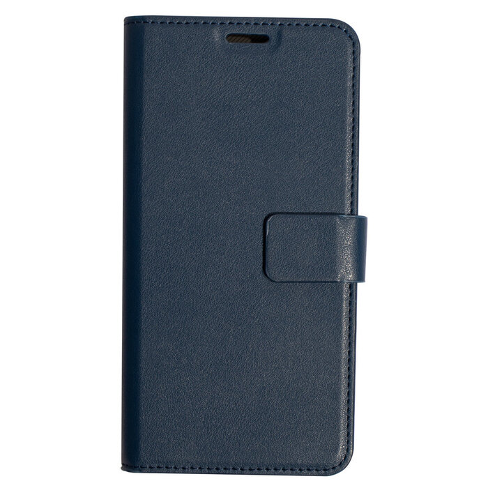 Mobiparts Mobiparts Classic Wallet Case voor Samsung Galaxy A7 (2018) - Hoesje met Pasjeshouder - Blauw