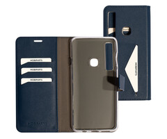 Mobiparts Mobiparts Classic Wallet Case voor Samsung Galaxy A9 (2018) - Blauw