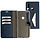 Mobiparts Classic Wallet Case voor Samsung Galaxy A9 (2018) - Hoesje met Pasjeshouder - Blauw