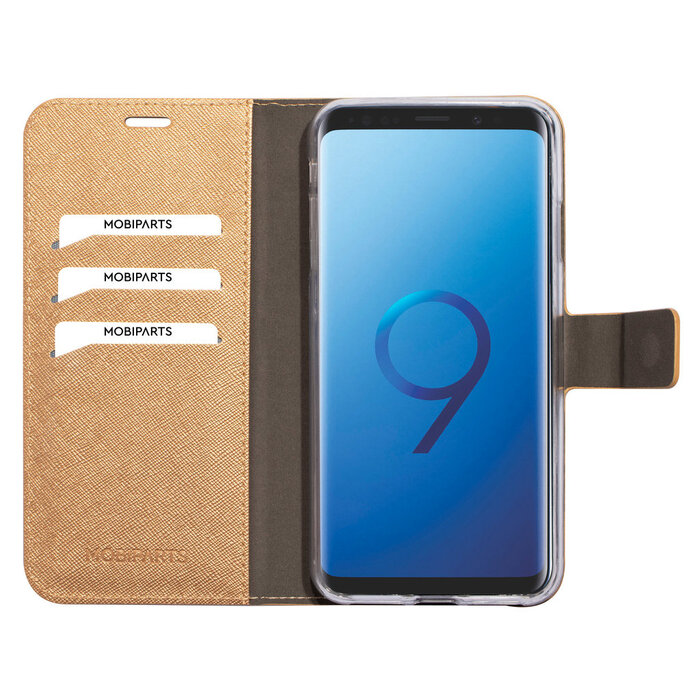 Mobiparts Mobiparts Saffiano Wallet Case voor iPhone XS Max - Koper