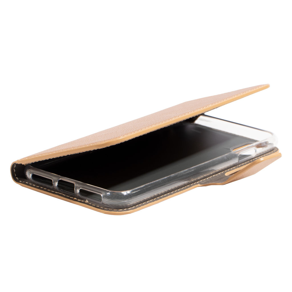 Mobiparts Mobiparts Saffiano Wallet Case voor iPhone XS Max - Koper