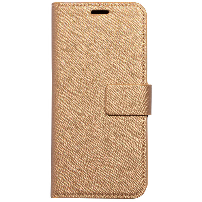 Mobiparts Mobiparts Saffiano Wallet Case voor Samsung Galaxy A6 (2018) - Book Case met Pasjeshouder - Koper