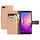 Mobiparts Saffiano Wallet Case voor Samsung Galaxy J6 (2018) - Koper - Bookcase met pashouder
