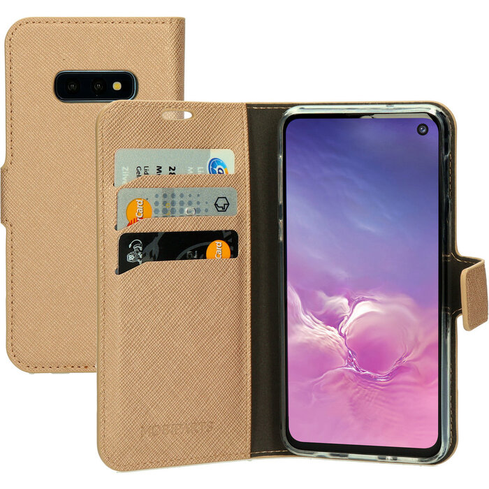 Mobiparts Mobiparts Saffiano Wallet Case voor Samsung Galaxy S10e - Portemonnee Hoesje - Koper