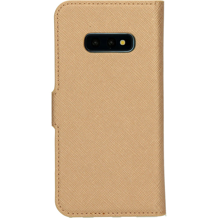 Mobiparts Mobiparts Saffiano Wallet Case voor Samsung Galaxy S10e - Portemonnee Hoesje - Koper