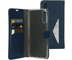 Mobiparts Mobiparts Classic Wallet Case voor Samsung Galaxy A70 - Blauw