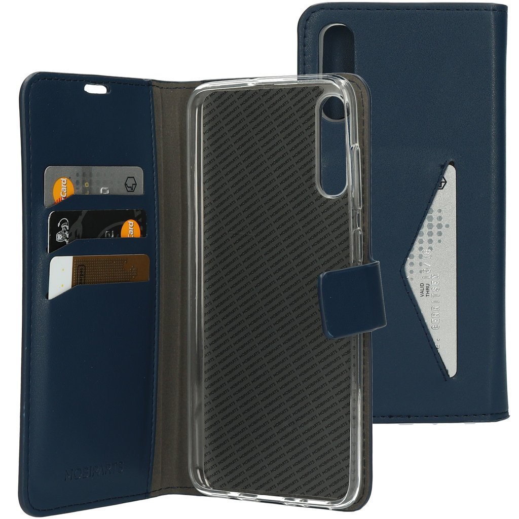Mobiparts Mobiparts Classic Wallet Case Samsung Galaxy A70 (2019) Blue