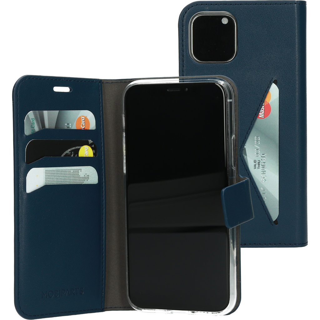 Mobiparts Mobiparts Classic Wallet Case iPhone 11 Pro - Blauw
