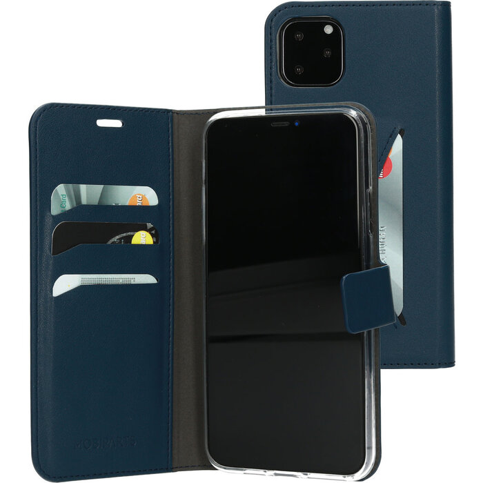 Mobiparts Mobiparts Classic Wallet Case voor iPhone 11 Pro Max - Blauw