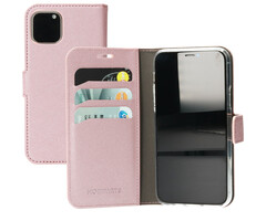 Mobiparts Mobiparts Saffiano Wallet Case voor Apple iPhone 11 Pro - Roze