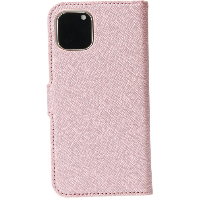 Mobiparts Mobiparts Saffiano Wallet Case voor Apple iPhone 11 Pro - Roze