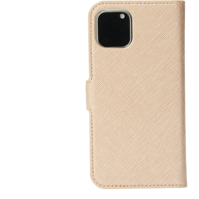 Mobiparts Mobiparts Saffiano Wallet Case voor Apple iPhone 11 Pro - Koper - Bookcase met pashouder