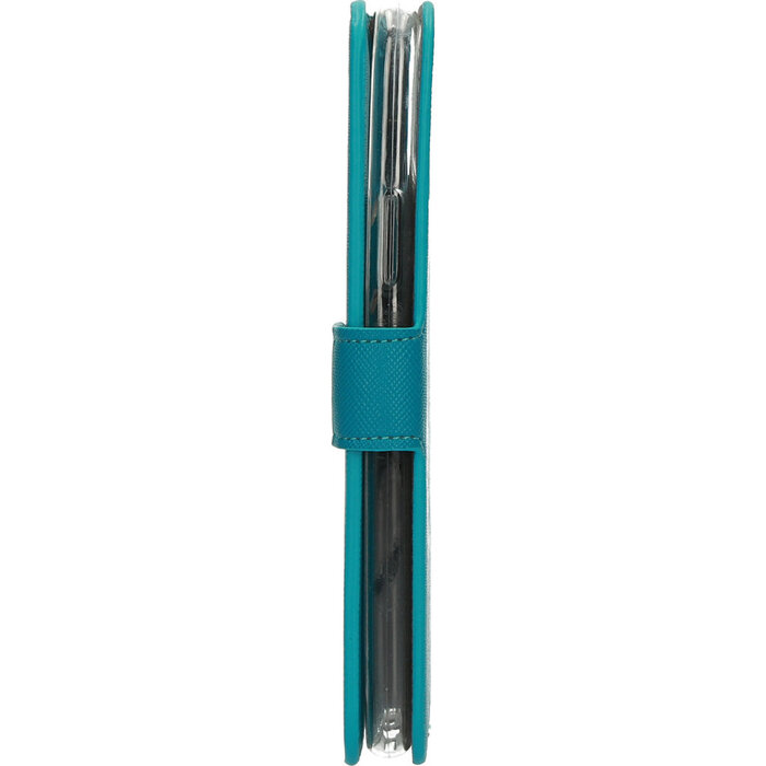Mobiparts Mobiparts Saffiano Wallet Case iPhone 11 Pro - Turquoise