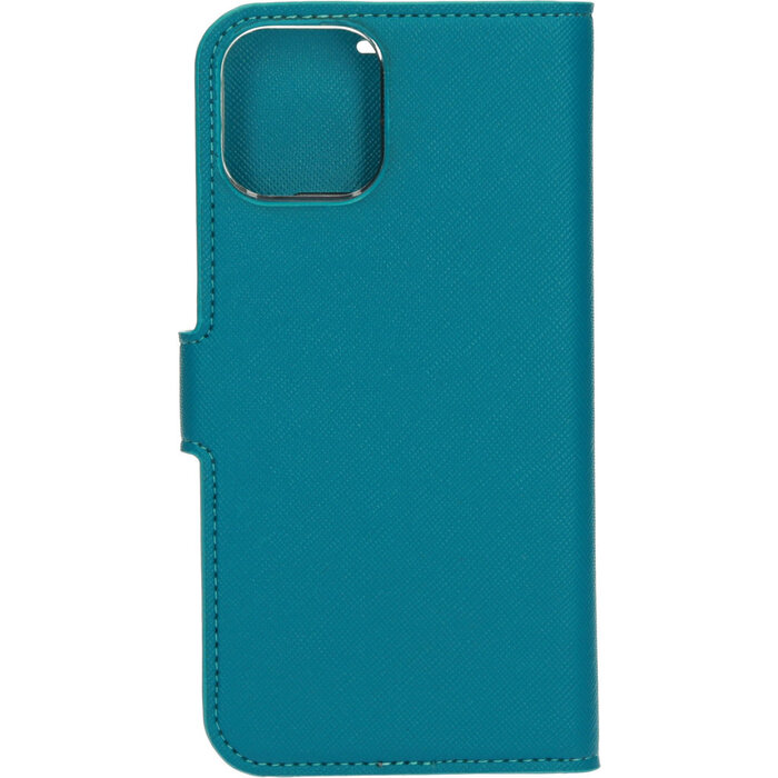 Mobiparts Mobiparts Saffiano Wallet Case Apple iPhone 11 Pro Turquoise