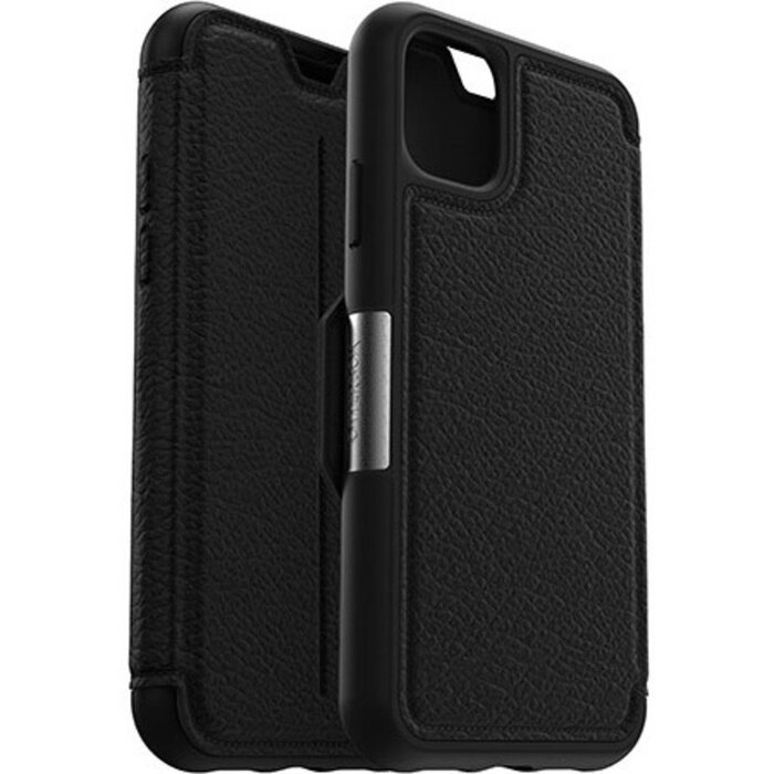 Otterbox OtterBox Strada Case voor Apple iPhone 11 - Shadow Black - Echt Leer