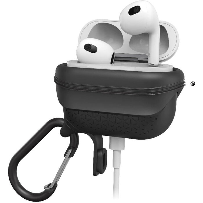 Catalyst Catalyst Vibe Case voor Apple AirPods 3 - Stealth Black - Val- en waterbestendig