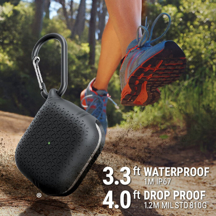 Catalyst Catalyst Vibe Case voor Apple AirPods 3 - Stealth Black - Val- en waterbestendig