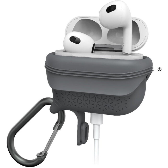 Catalyst Catalyst Vibe Case voor Apple AirPods 3 - Battleship Gray (IP67)