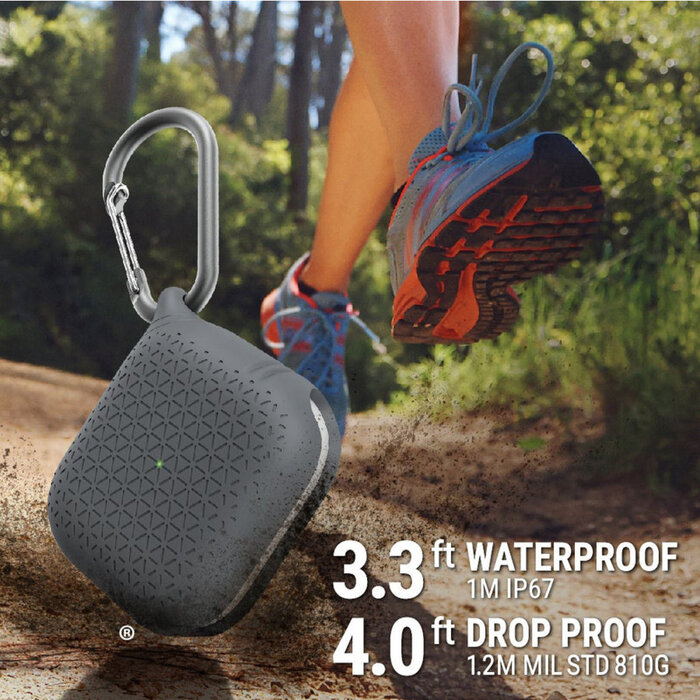 Catalyst Catalyst Vibe Case voor Apple AirPods 3 - Battleship Gray (IP67)