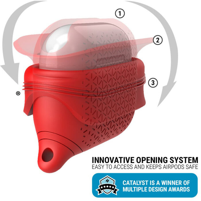 Catalyst Catalyst Vibe Case Apple AirPods 3 - Rood - IP67 Waterdicht