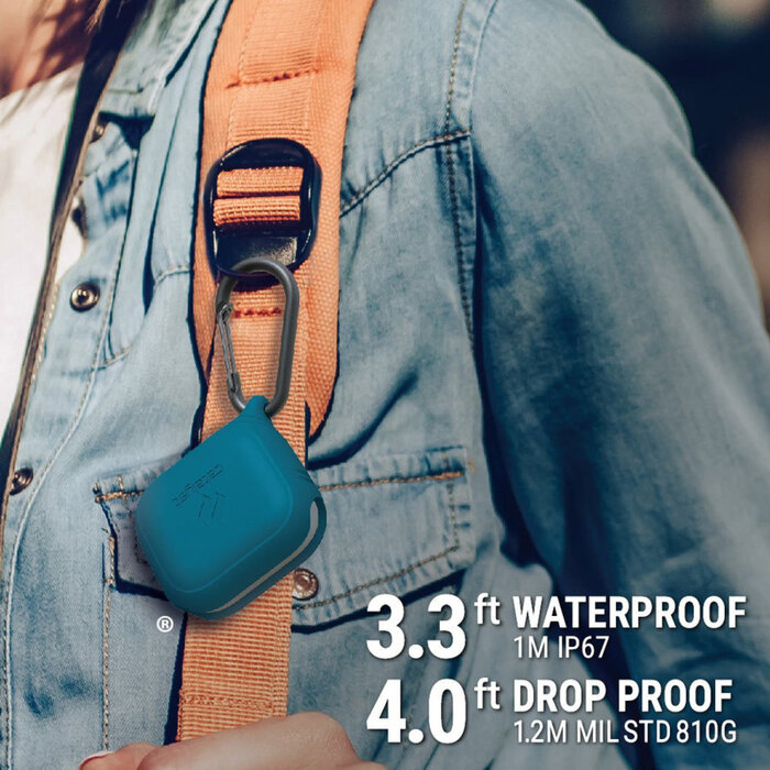 Catalyst Catalyst Influence Case voor Apple AirPods 3 - Marine Blue - Valbestendig & Waterdicht