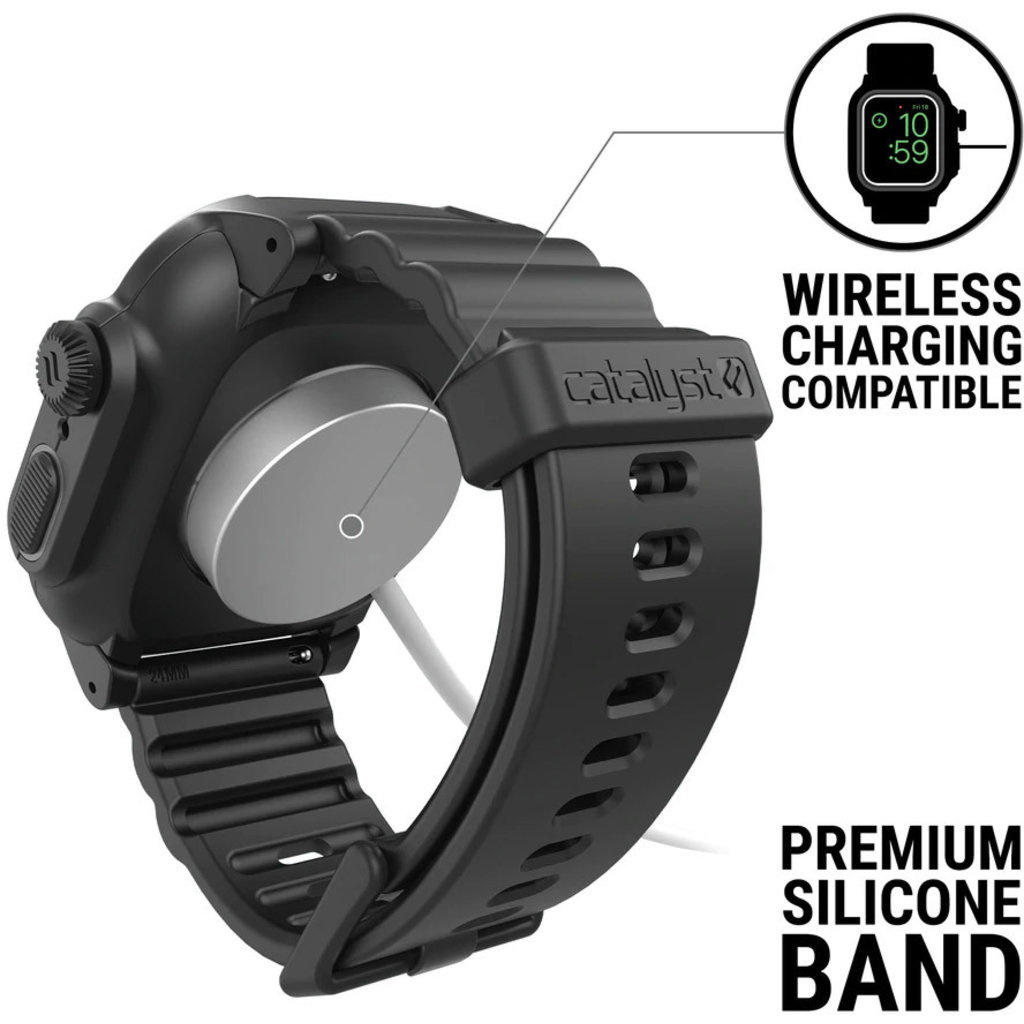 Catalyst Catalyst Waterproof Case Apple Watch Series 7/8/9 45mm Black
