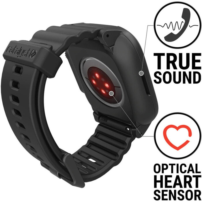 Catalyst Catalyst Waterproof Case voor Apple Watch Series 7/8/9 45mm - Zwart