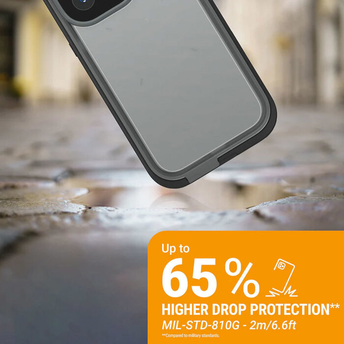 Catalyst Catalyst Total Protection Case voor Apple iPhone 14 Plus - Waterdicht Hoesje Stealth Black