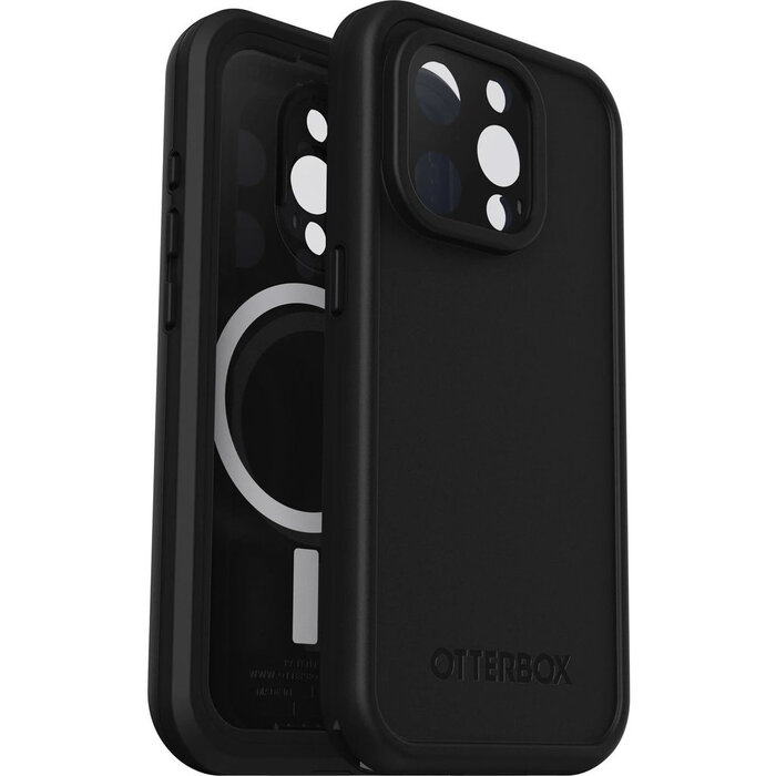 Otterbox Otterbox FRE Series MagSafe Case voor Apple iPhone 15 Pro - Zwart - Waterdicht en Schokbestendig