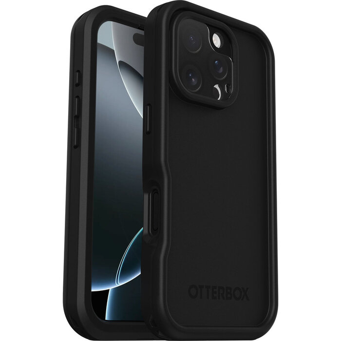 Otterbox Otterbox FRE MagSafe Case voor Apple iPhone 16 Pro - Zwart - Waterdicht en Schokbestendig