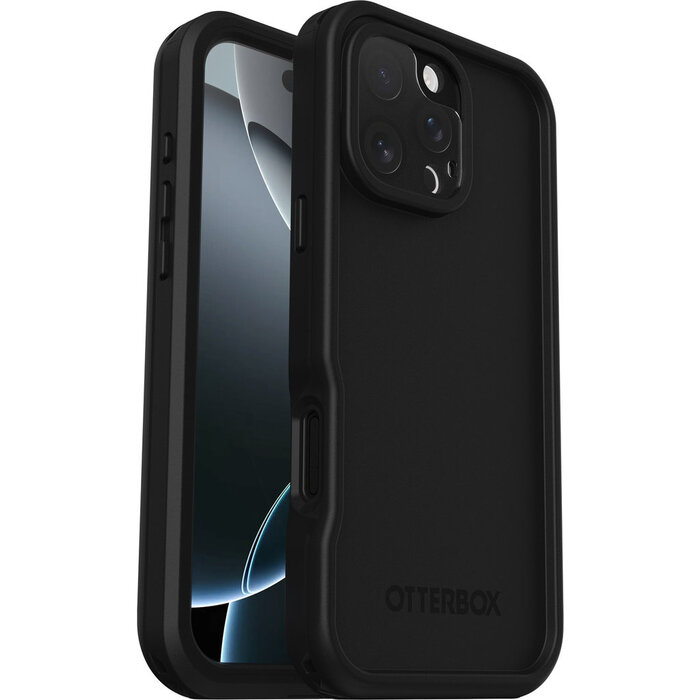 Otterbox Otterbox FRE MagSafe Case voor Apple iPhone 16 Pro Max - Zwart - Waterdicht