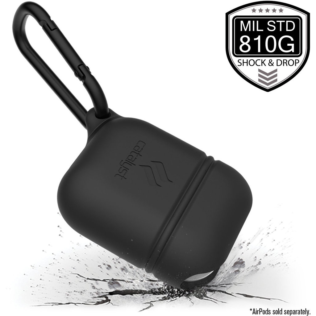 Catalyst Catalyst Waterproof Case voor Apple AirPods 1 & 2 - Slate Grey, foto 2 van 5