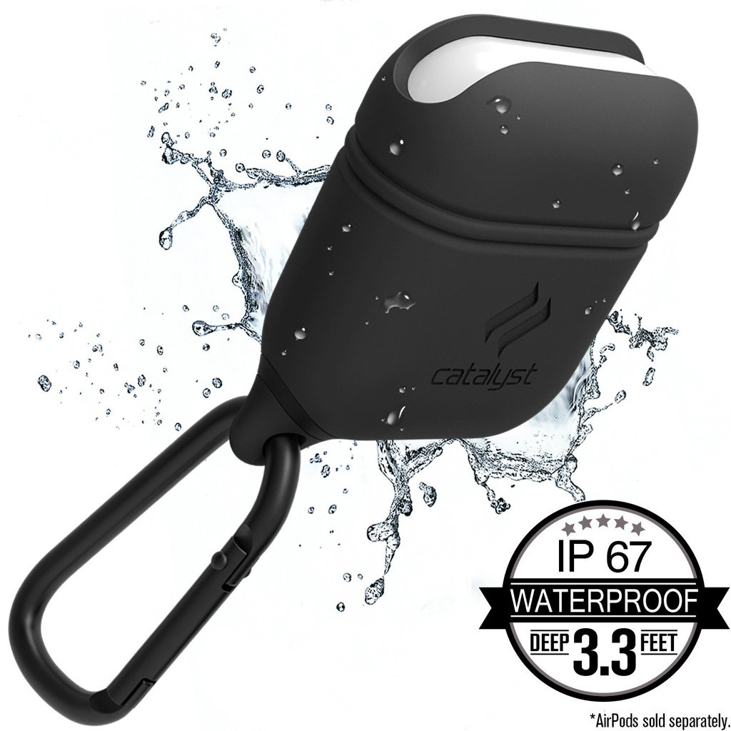 Catalyst Catalyst Waterproof Case voor Apple AirPods 1 & 2 - Slate Grey, foto 3 van 5