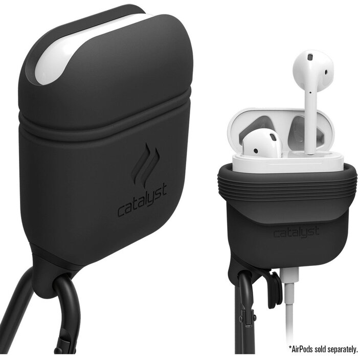 Catalyst Catalyst Waterproof Case voor Apple AirPods 1 & 2 - Slate Grey - Val- en Waterbestendig