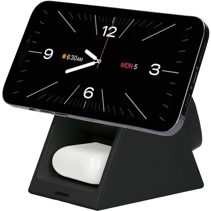 Mobiparts Mobiparts Wireless 3 in 1 Charger 15W Triangle Black