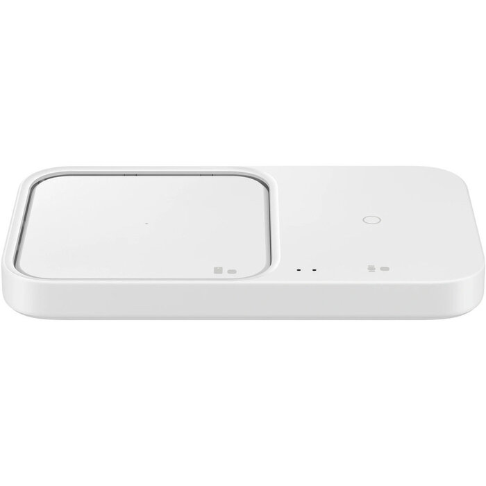 Samsung Samsung Wireless Charging Duo Pad 15W - Sneldraadloze Oplader voor Telefoon en Watch - Wit
