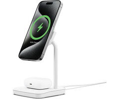 Cygnett Cygnett Qi2 2-in-1 Magnetisch Oplaadstation Wit